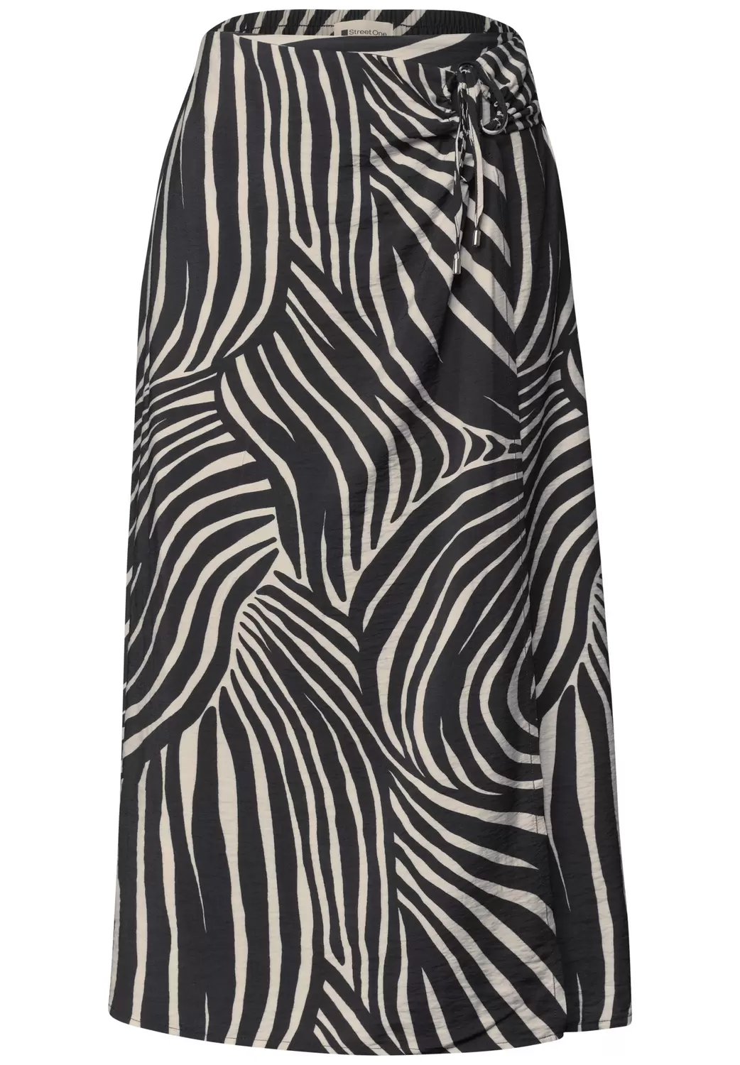 Viscose Wrap Skirt_AOP female