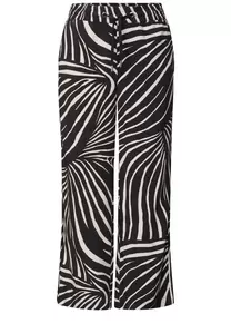 7/8 Wide Leg Hose im Loose Fit