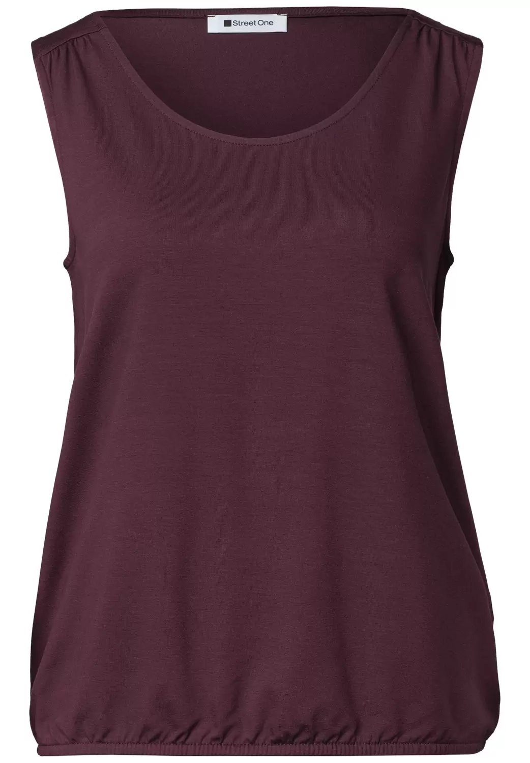 LTD QR jersey v-neck top