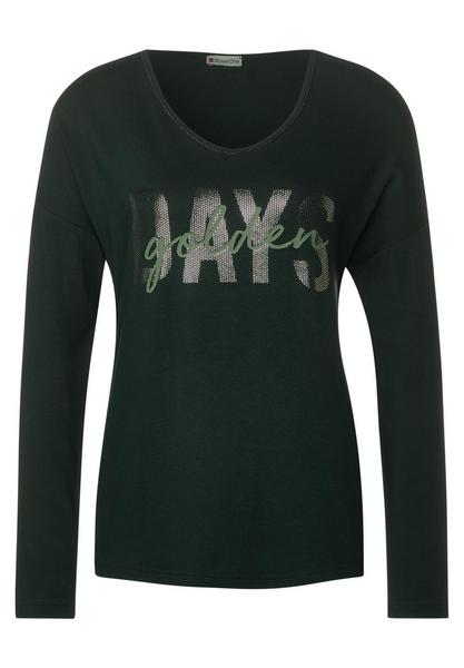 golden days partprint shirt