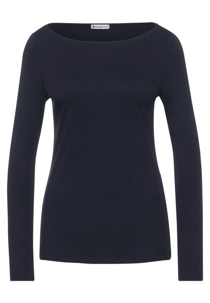 Shirt in Unifarbe
