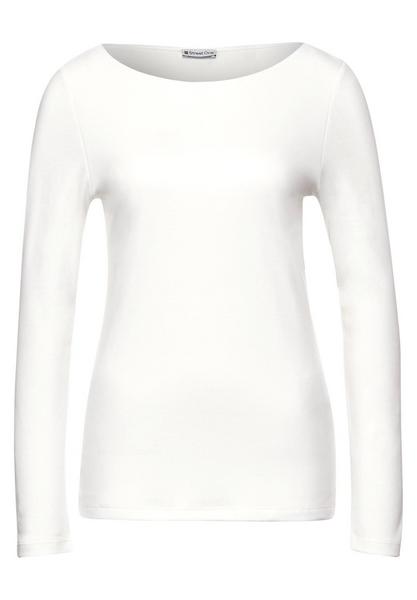 Shirt in Unifarbe