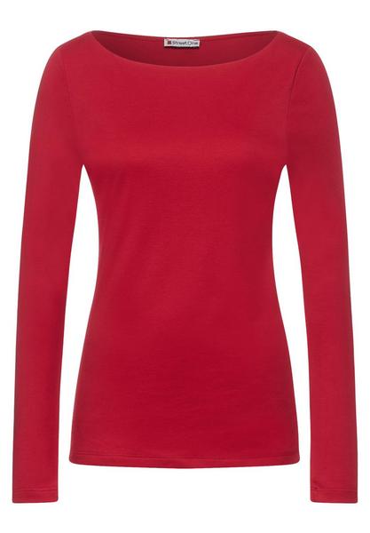 Shirt in Unifarbe