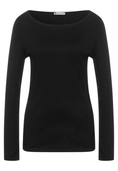 Shirt in Unifarbe