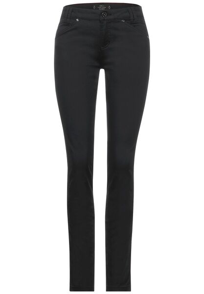 Slim Fit Hose mit Coating