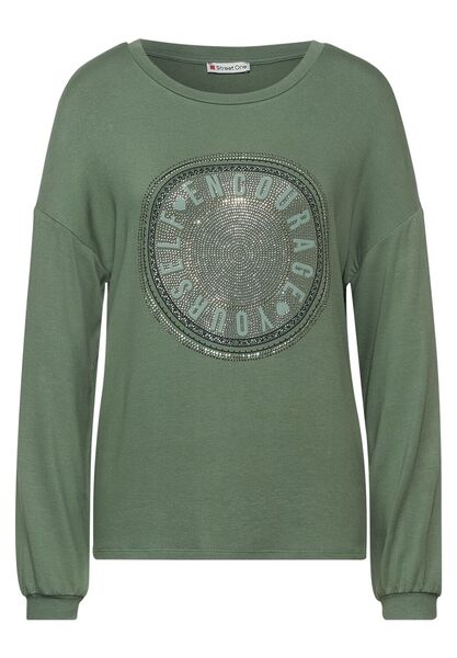 Shirt mit Partprint