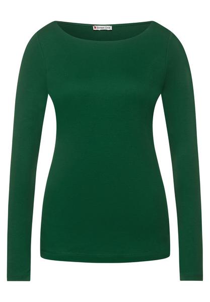 Shirt in Unifarbe