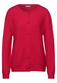 Cardigan mit Rippbündchen