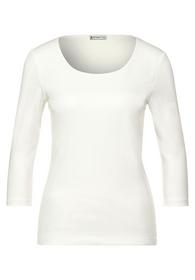 Basic T-Shirt mit 3/4 Arm