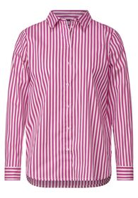 QR Striped office blouse