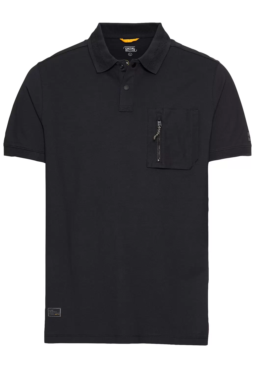 Kurzarm Poloshirt mit Cooling Effekt