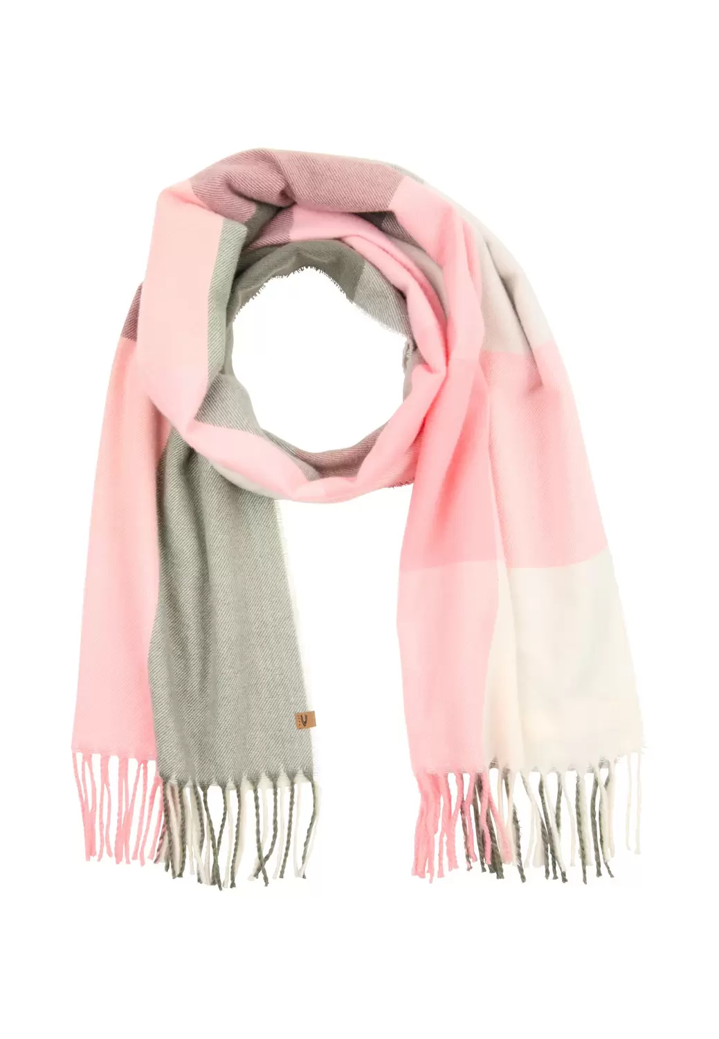 Weicher Schal mit Fransen