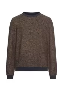Strickpullover mit Rundhalskragen
