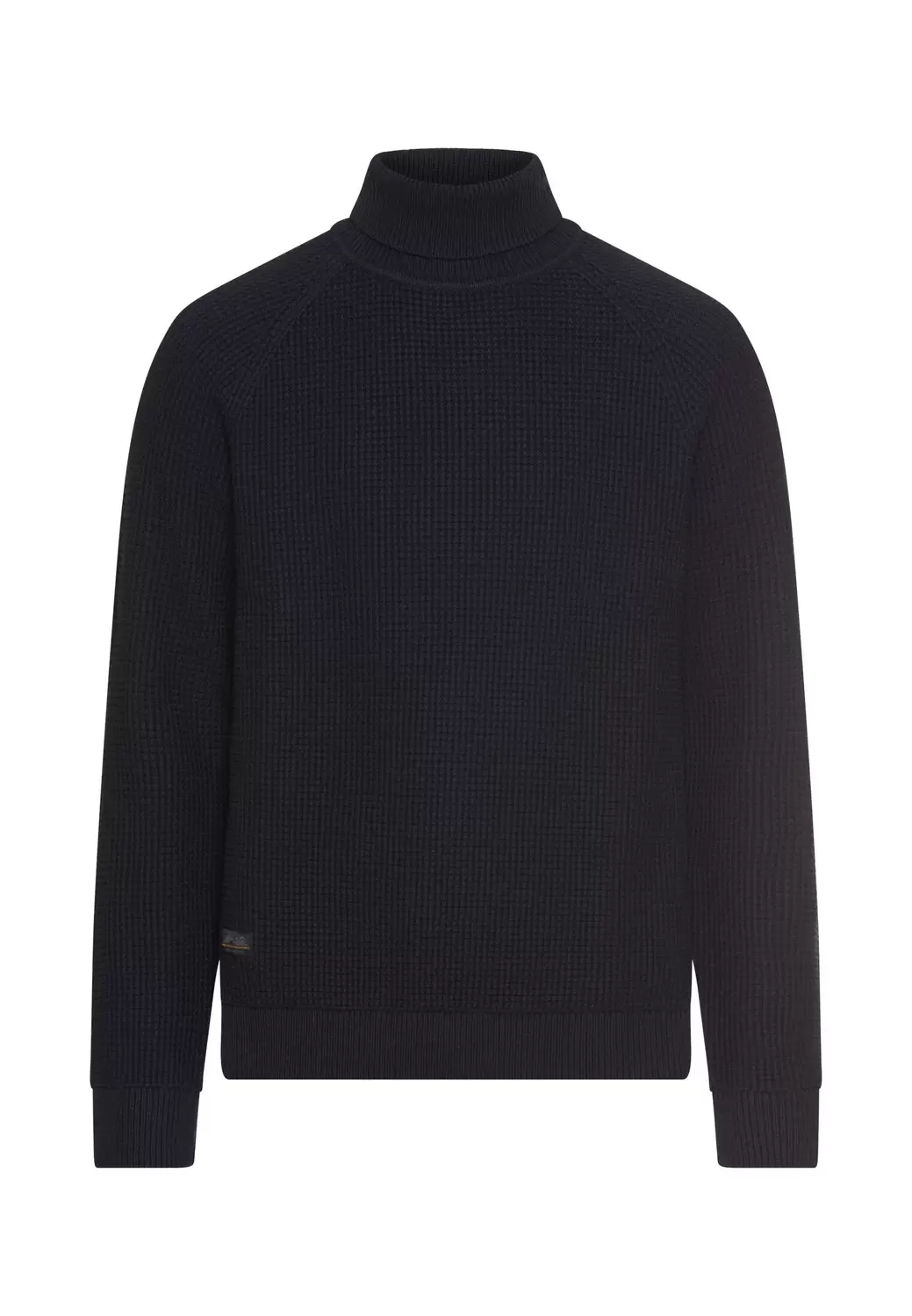 Strickpullover mit Stehkragen