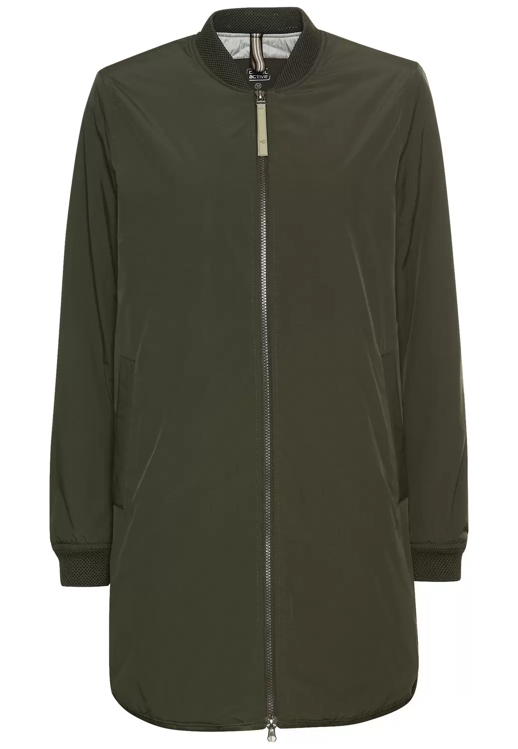 Wasserabweisender Mantel aus reinem Polyester