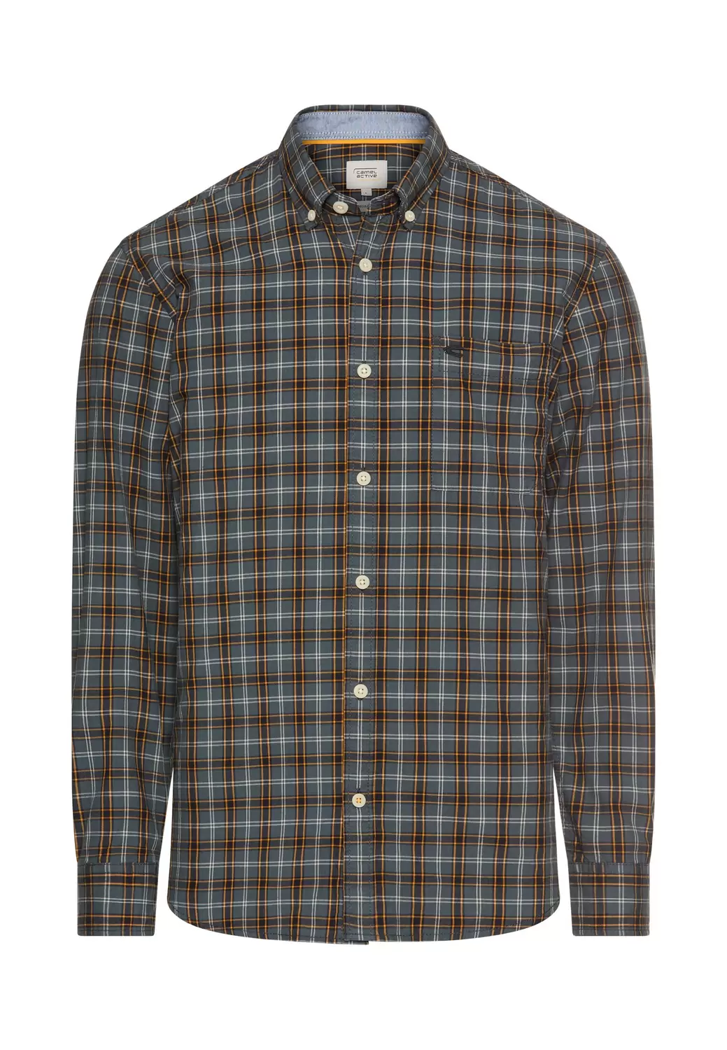 Langarm Hemd aus reiner Baumwolle