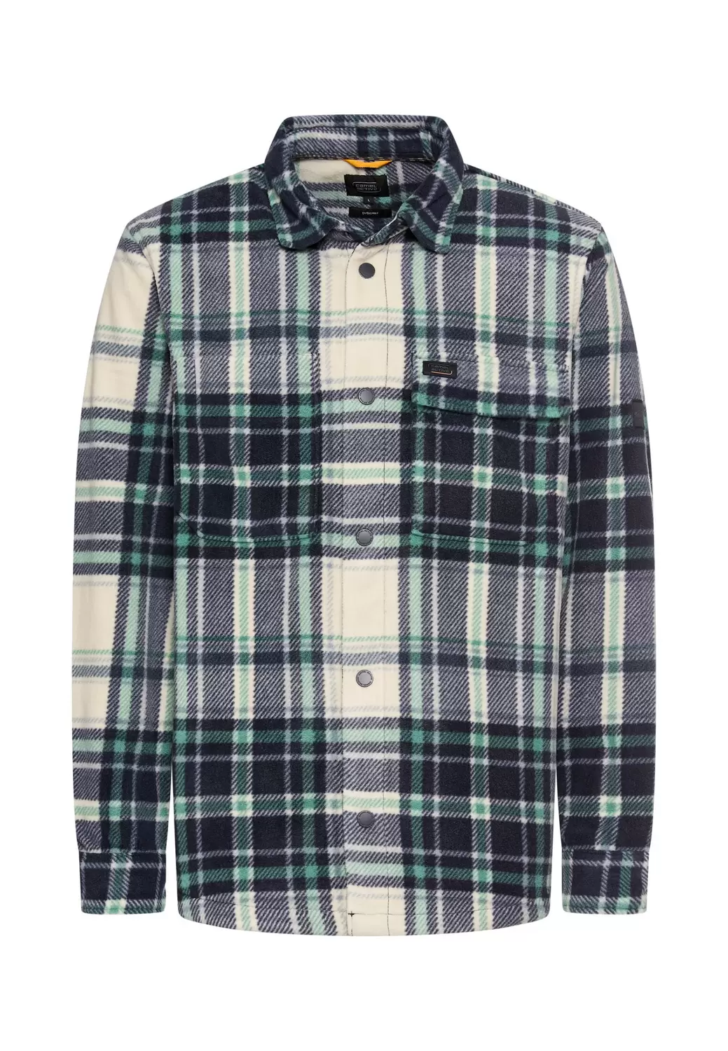 Overshirt mit Seitentaschen