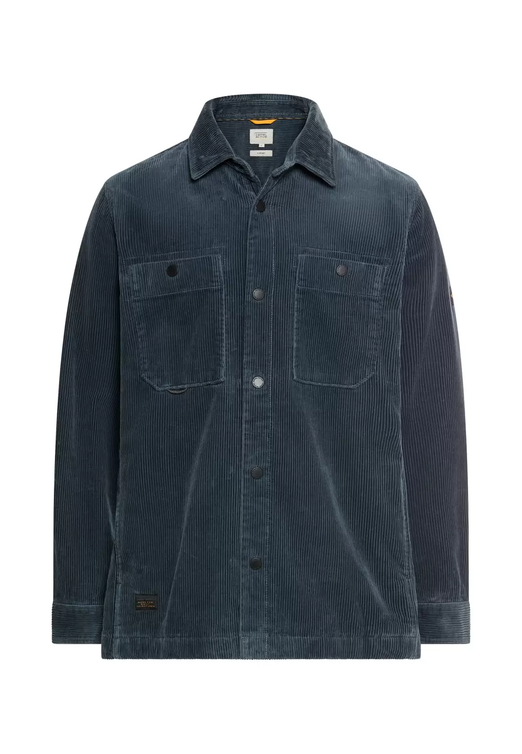 Cord Overshirt mit Druckknöpfen