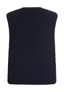 Fleece-Weste mit Knopfverschluss