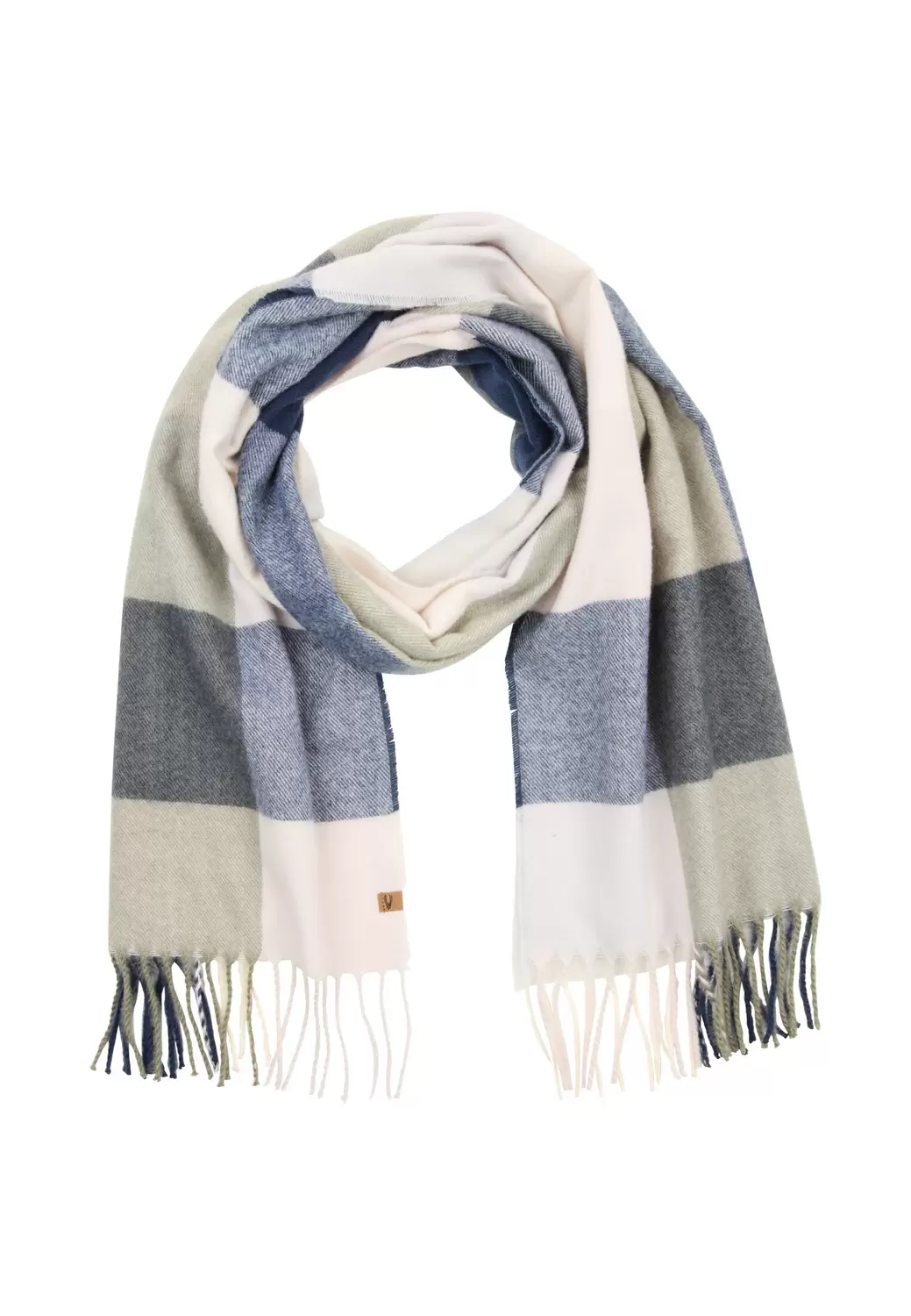 Karoschal mit Fransen