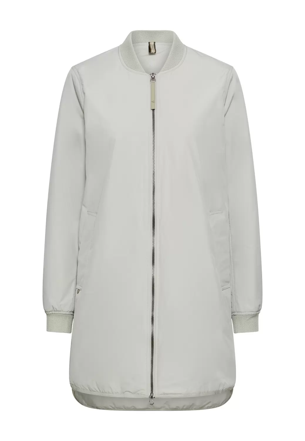 Mantel mit 2-Wege-Reißverschluss