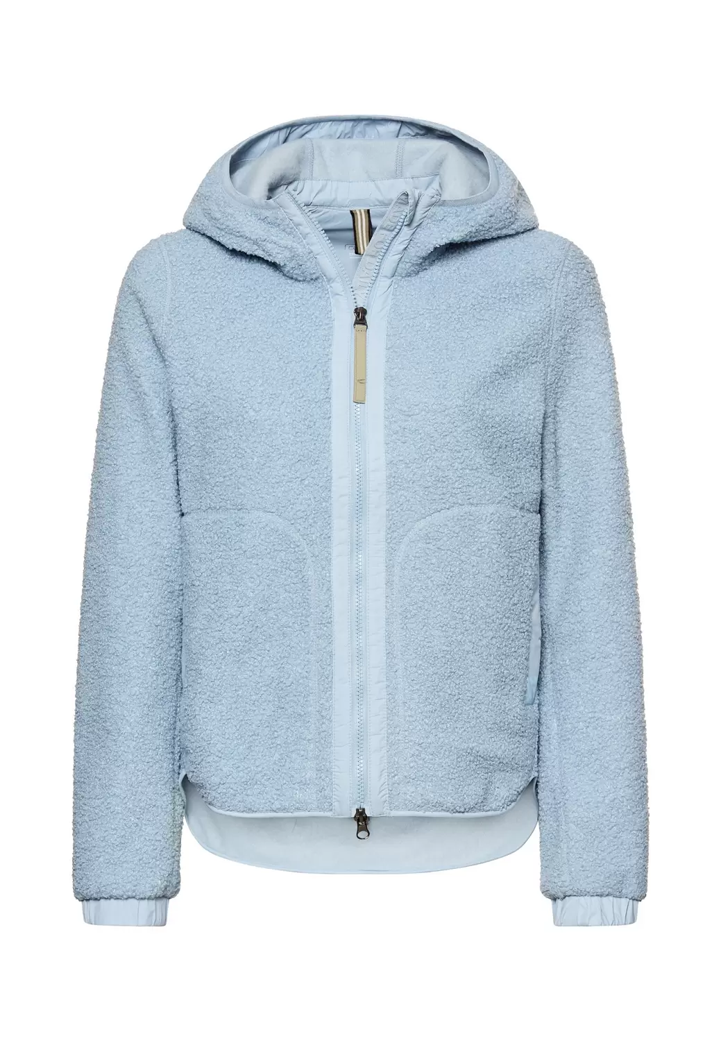 Polar-Fleecejacke mit fester Kapuze