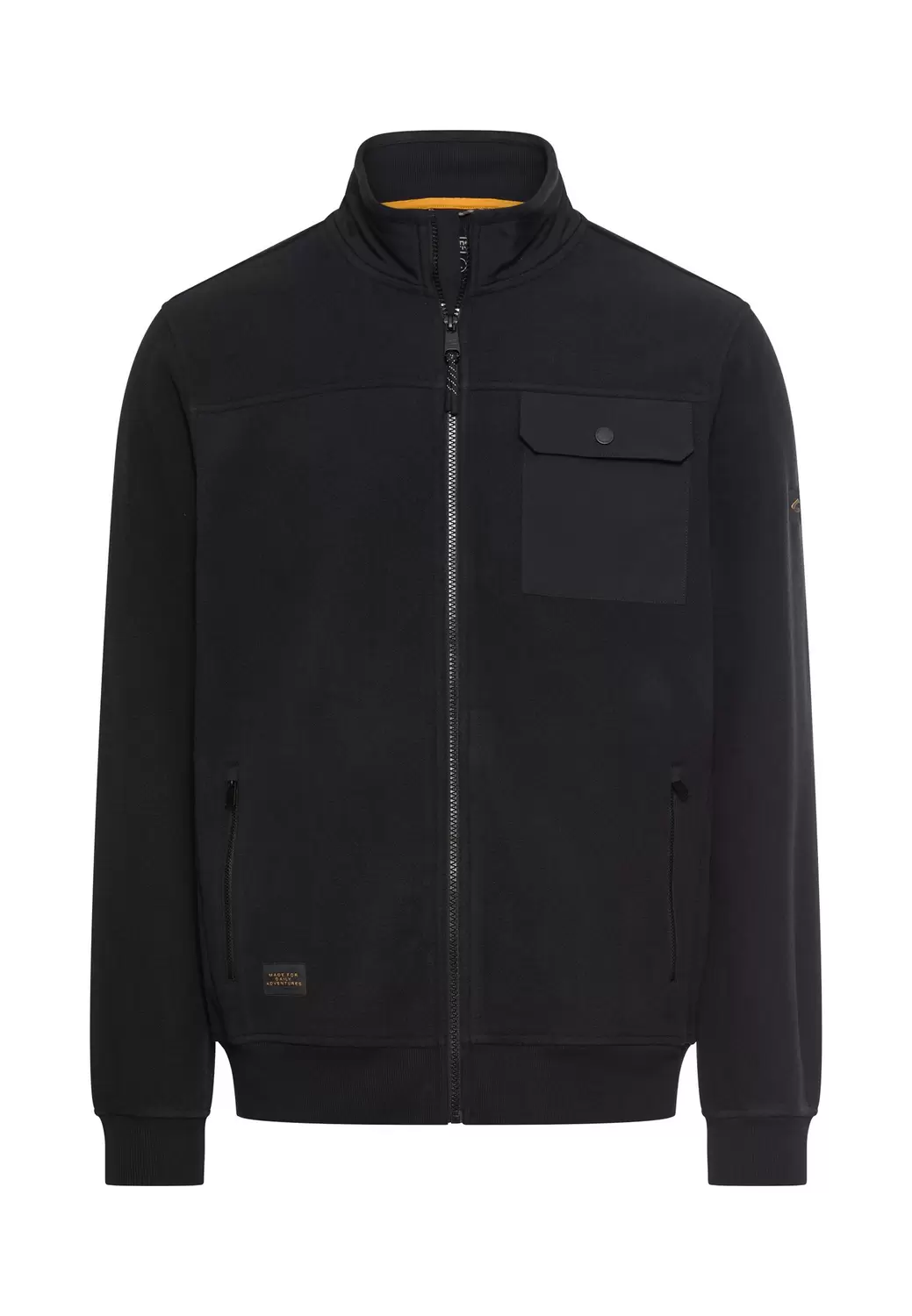 Sweatjacke mit reflektierenden Details