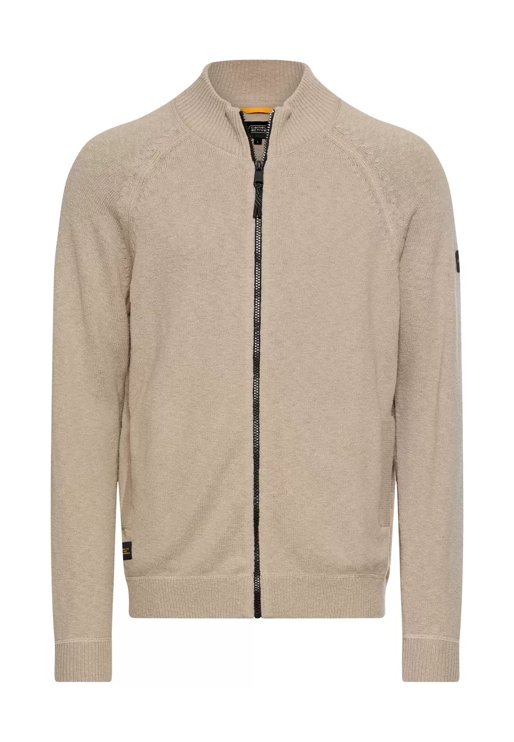 Strickjacke mit Reißverschluss