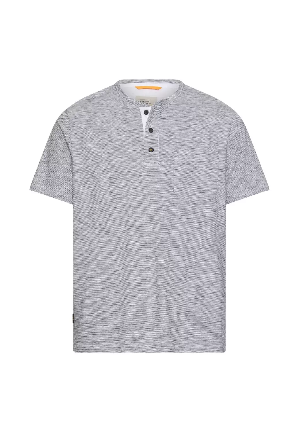 T-Shirt mit Knopfleiste