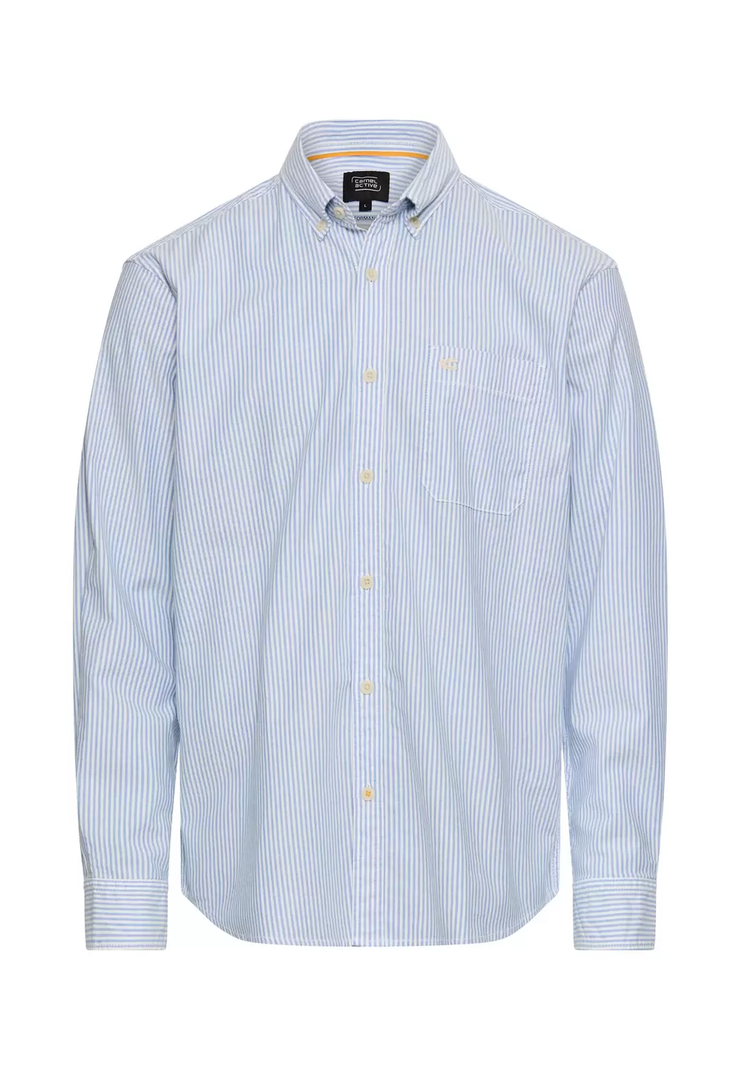 Langarmhemd mit Brusttasche