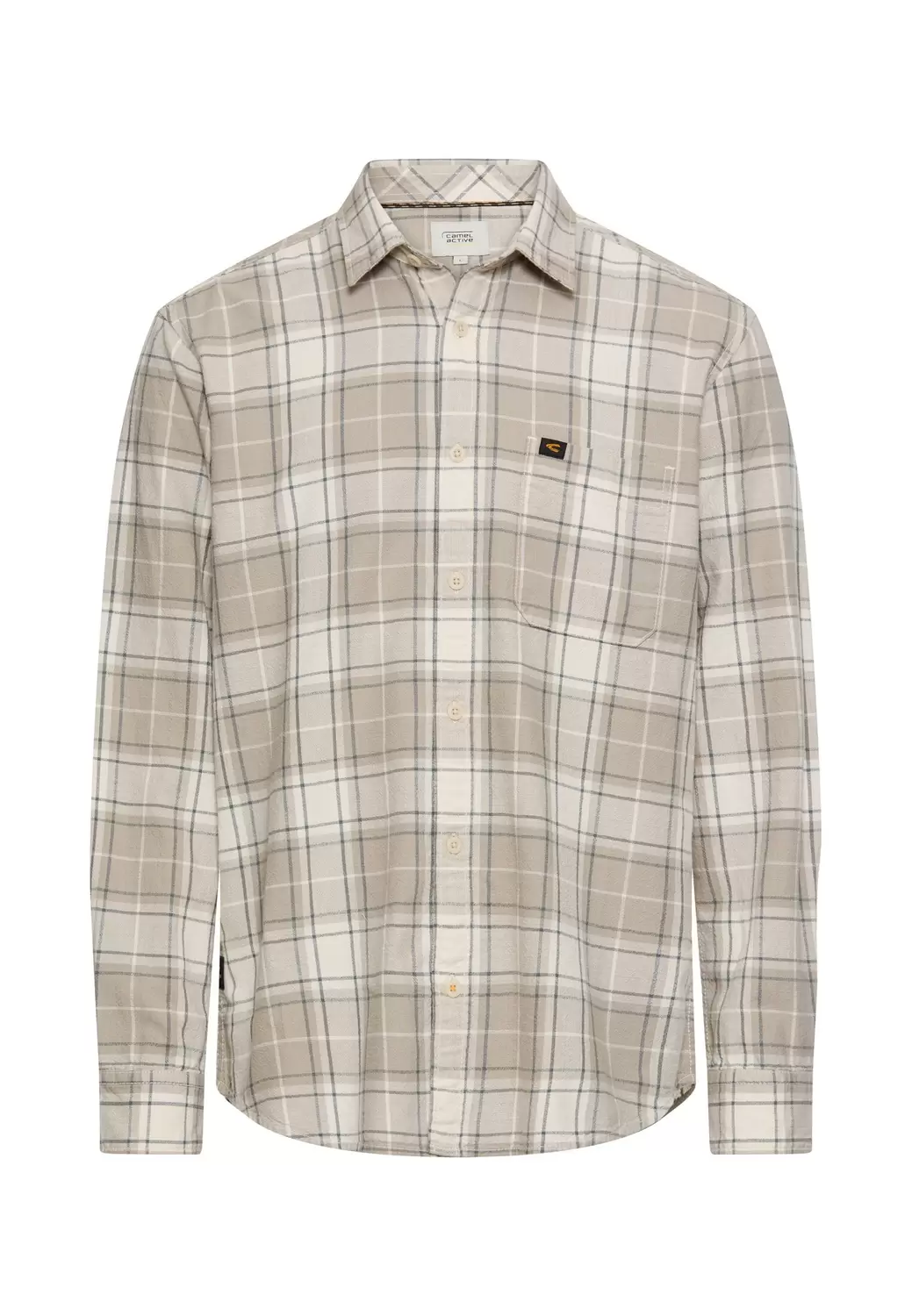 Langarmhemd mit Brusttasche