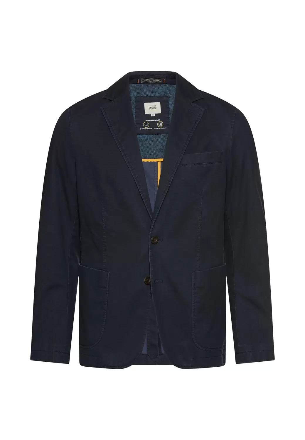 Elastisches Sakko mit Sicherheitstasche