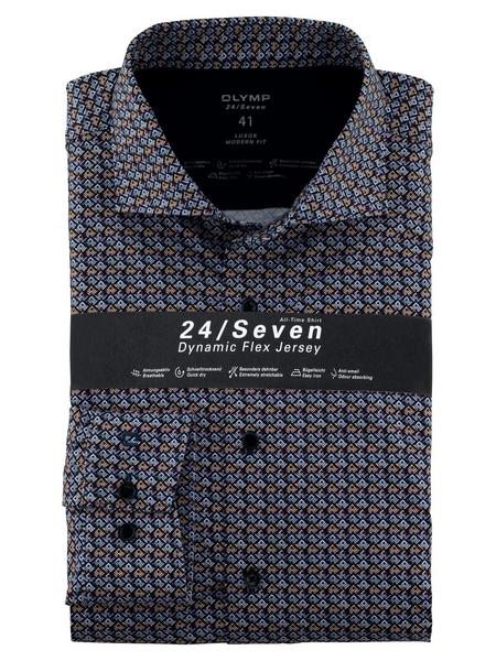 1222/84 Hemden - 36/sienna