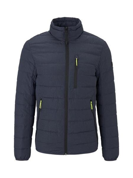 lightweight padded jacket - 10591/Dark Blue Melang