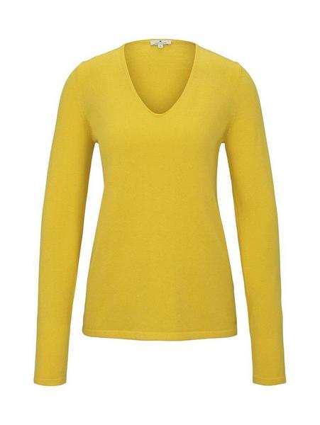 Pullover mit V-Ausschnitt