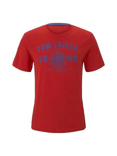 logo tee - 12880/brilliant red