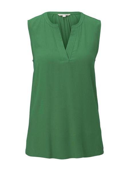 tunic top with neck detail - 21349/fresh bright gr