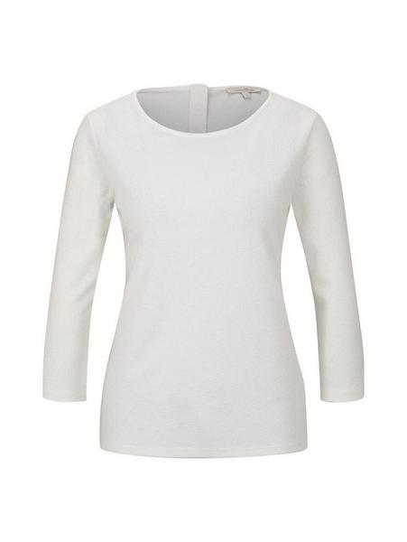 easy structured shirt - 10332/Off White