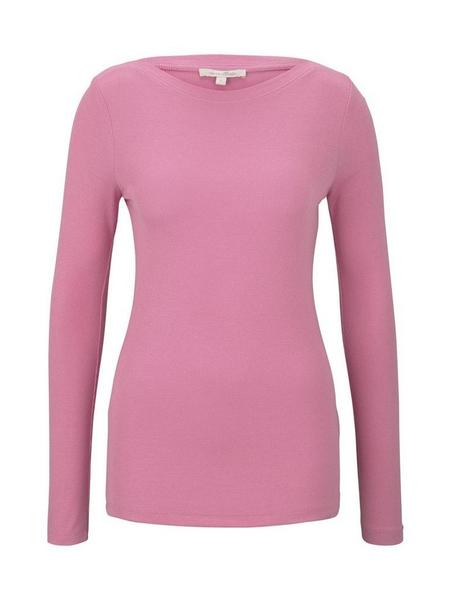 basic rib tee - 22340/bright pink