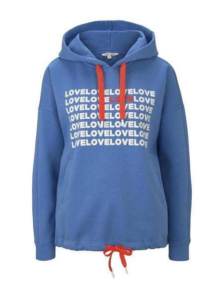 oversized hoodie with artwork - 17723/water sport