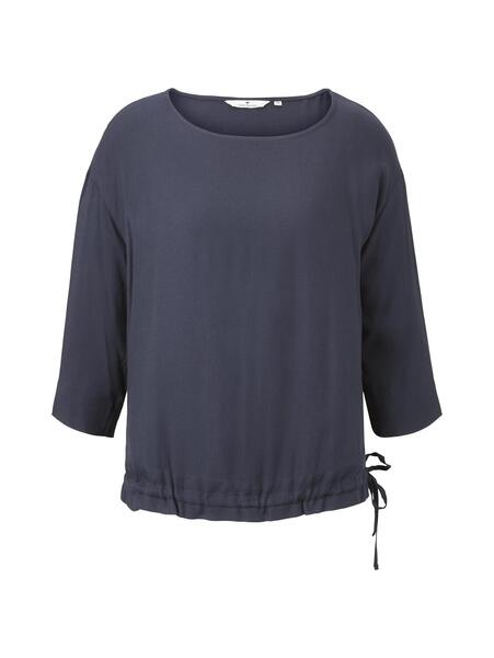 blouse shirt solid - 10668/Sky Captain Blue