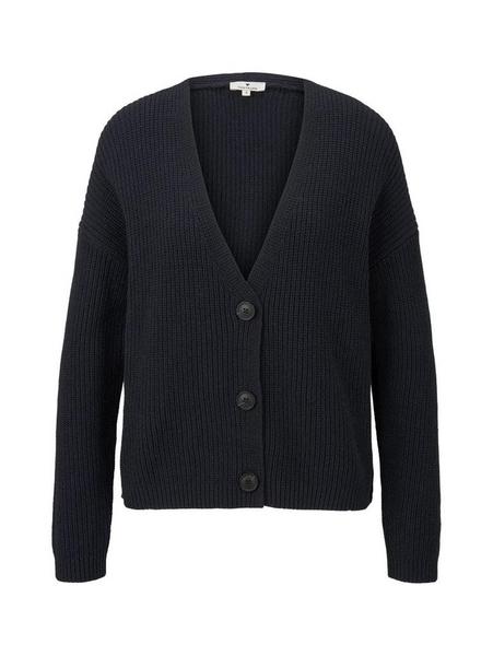 cardigan short V-neck - 10668/Sky Captain Blue