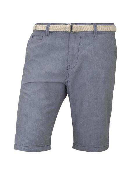 Chino Shorts mit Gürtel