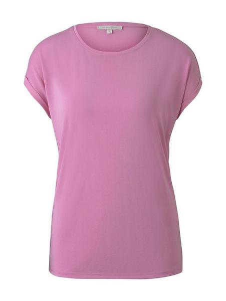 fluent basic tee - 22340/bright pink