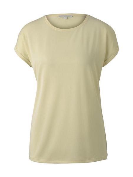 fluent basic tee - 21563/pale yellow