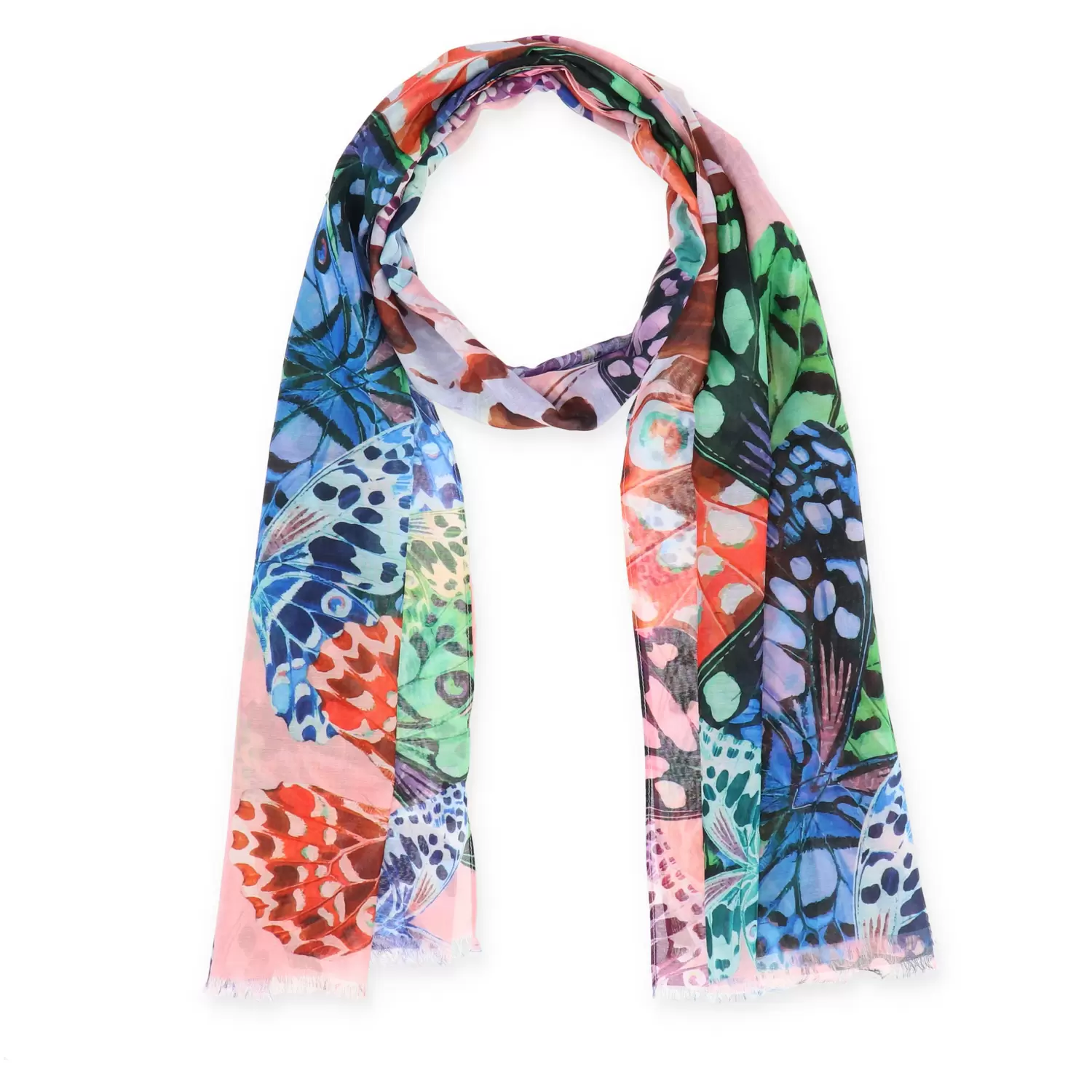 Schal, 70cmx180cm, Butterfly