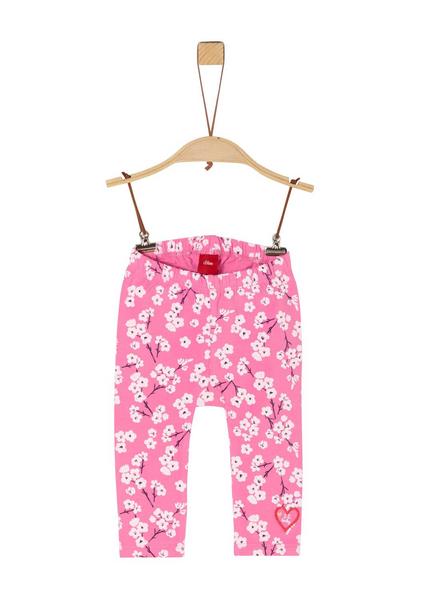 Leggins lang - 44A0/pink AOP