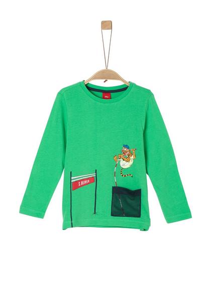 T-Shirt langarm - 7588/palm tree