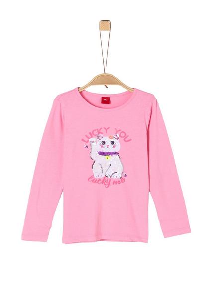 T-Shirt langarm - 4404/orange