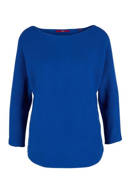 Pullover 3/4 Arm - 5603/cobalt blu